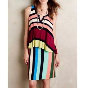 Anthropologie Layered Davina Dress by Maeve XS